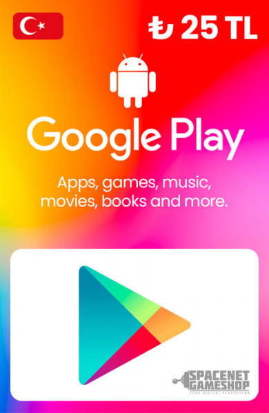 Google Play Gift Card ₺25 TL [TR]